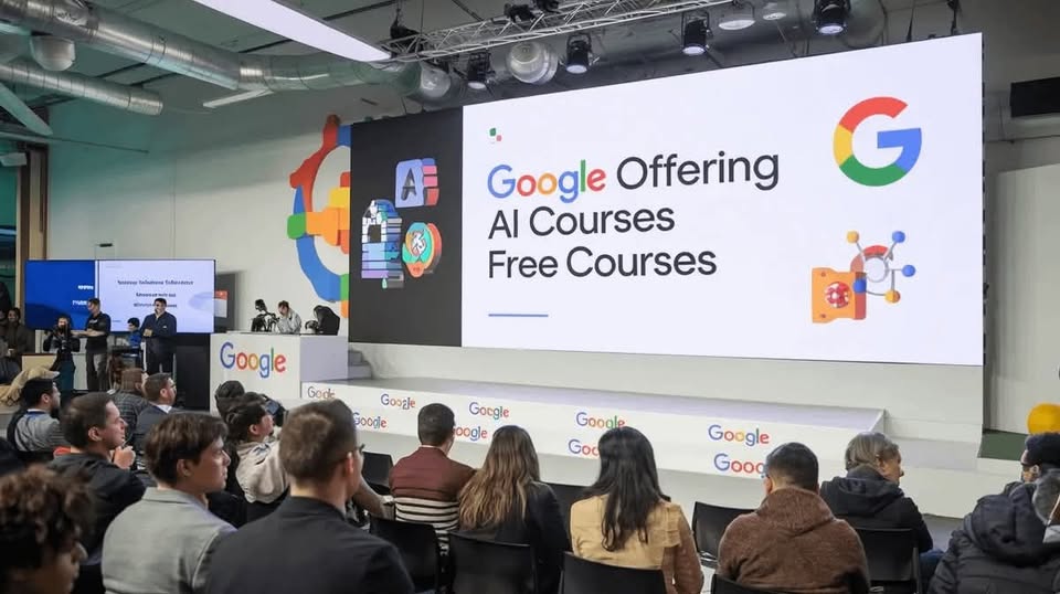 <div>Google 'chơi lớn': Tặng miễn ph&iacute; 10 kh&oacute;a học AI k&egrave;m chứng chỉ, cơ hội v&agrave;ng để n&acirc;ng cấp bản th&acirc;n!</div>