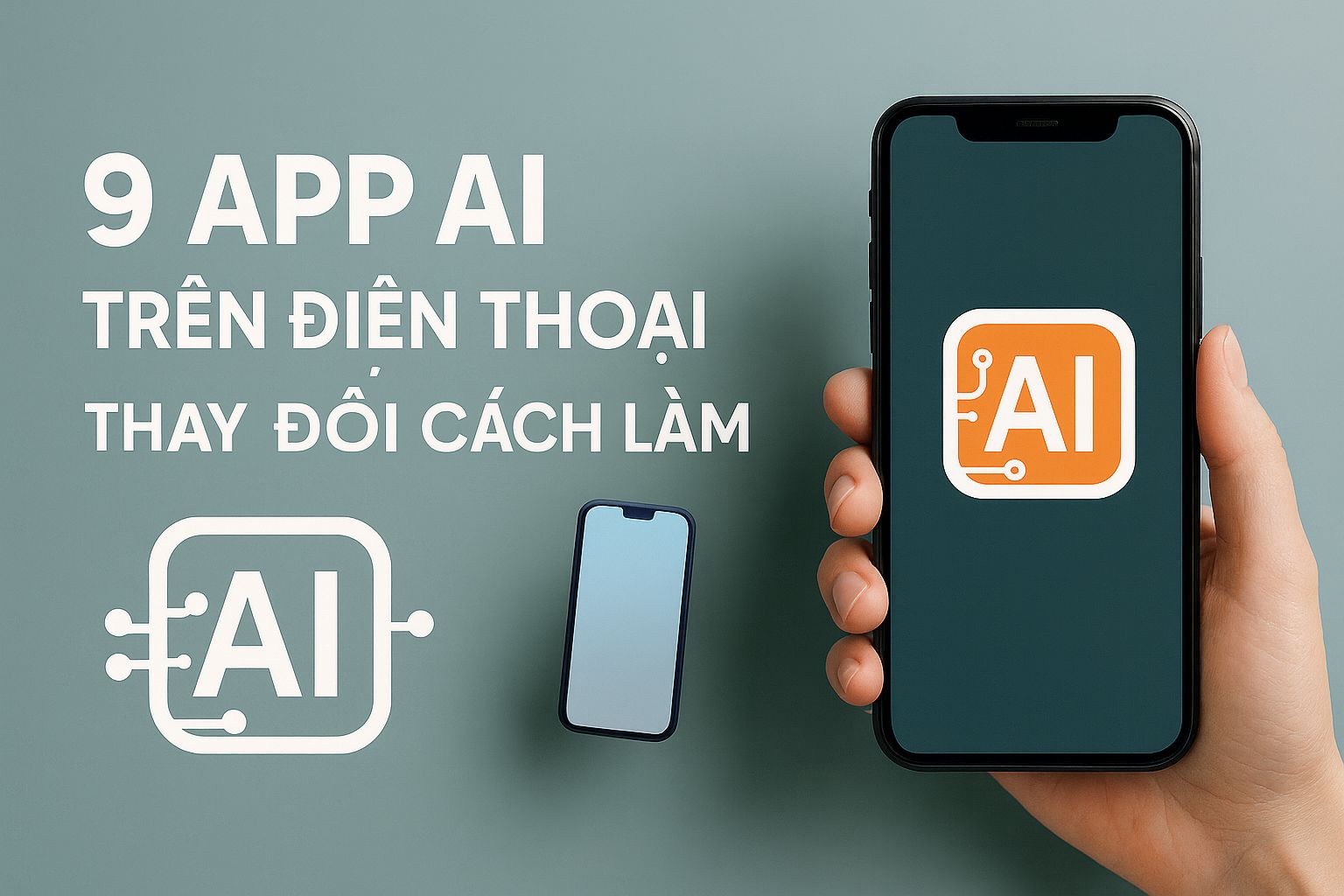<div>9 ứng dụng AI tr&ecirc;n điện thoại khiến c&ocirc;ng việc dễ như ăn kẹo 🍬</div>