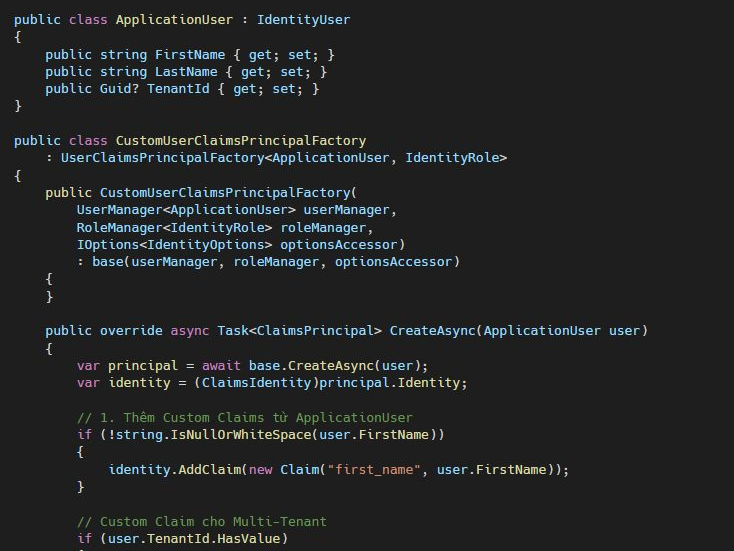 <div>🔥 T&ugrave;y biến JWT Token trong ASP.NET Core Identity, l&uacute;c n&agrave;y Claims mới thực sự quyền lực</div>
