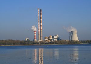 A new material being developed by scientists, NOTT-300, may help reduce emissions from coal-fired power plants.