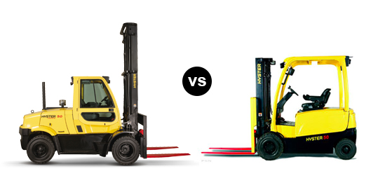 Lp Gas Vs Battery Electric Forklifts