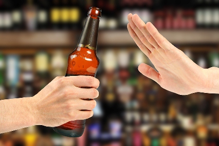 the number of people abstaining from alcohol continues to increase.