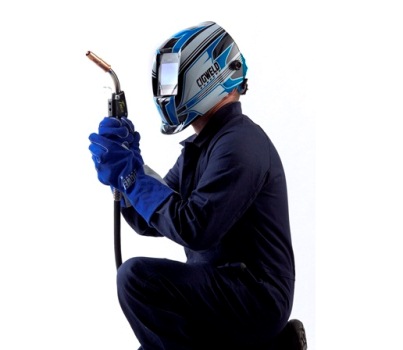 When welding it's important to use safety equipment that not only fully protects but is also comfortable to use.