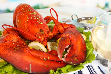 Australia's strong seafood sector includes Australian rock lobster, southern bluefin tuna and Tasmanian salmon.