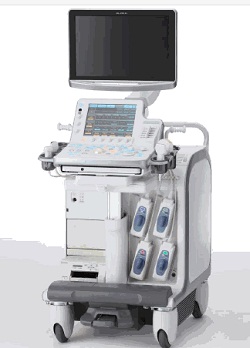 The Hitachi-Aloka F75: innovation in diagnostic ultrasound equipment.