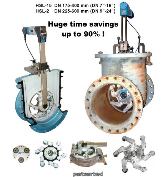 Efco German valve repair and testing equipment