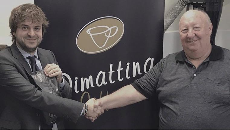 Federico De Paoli – Product Manager/Machine Division for Goglio visiting Dimattina Coffee in Melbourne.