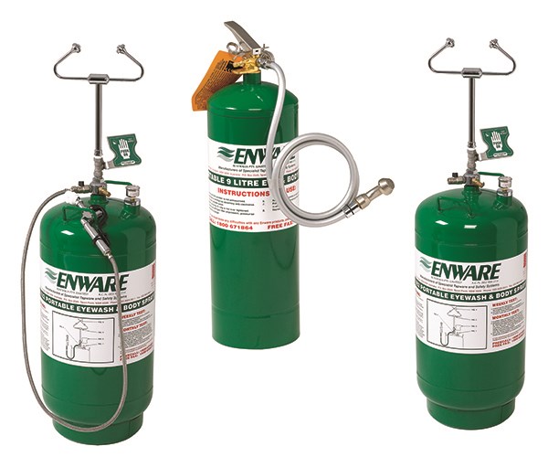 Enware Self Contained and Portable Safety Showers & Emergency Wash