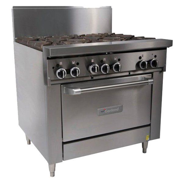 Garland Garland 900mm Wide 6 Burner Gas Range GF366R