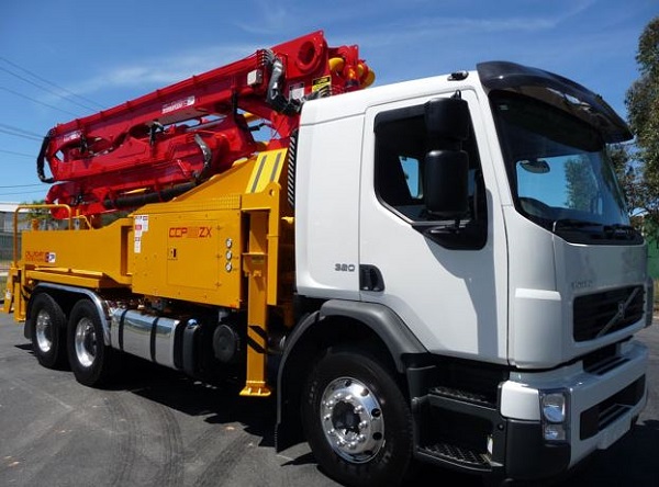 写真 Concrete Boom Pump | CCP28ZX for sale from Callaghan Concrete