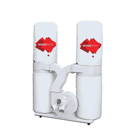 Wood Tech Woodworking Bag Dust Collector UFO102B 3HP 3Ph for sale