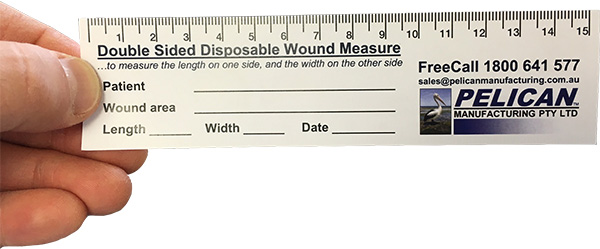 wound care measure ruler