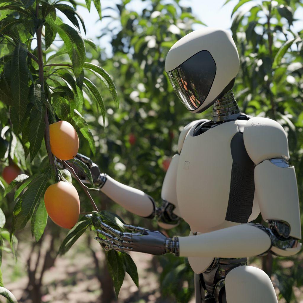 Mango Picking Robot Machine