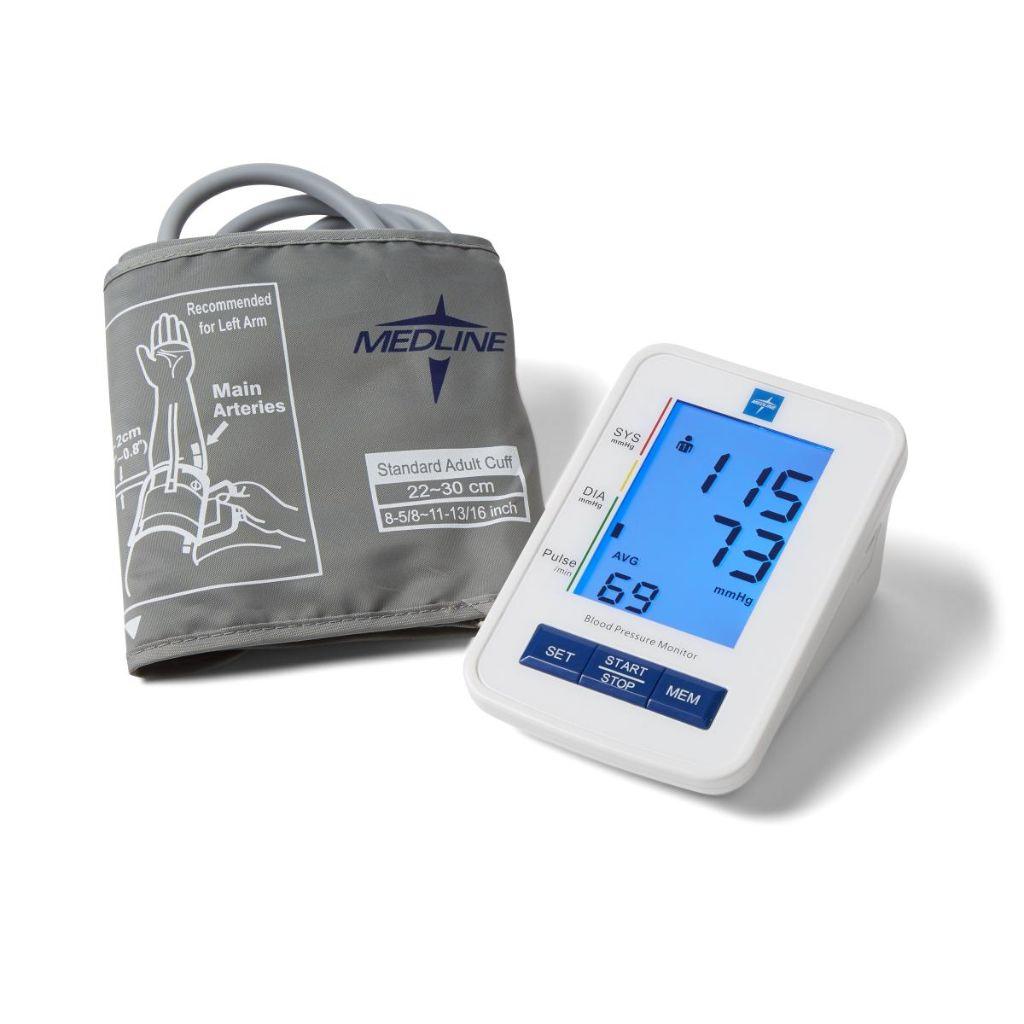 medline digital blood pressure unit