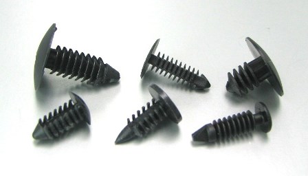 plastic barbed fasteners
