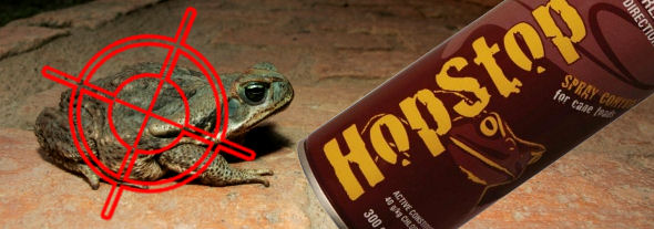 Humane Spray for the Control of Cane Toads | HopStop for sale from