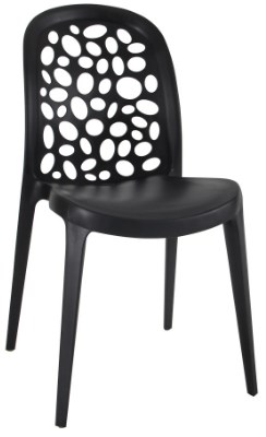 Grace Chair In Black Cafe Chairs Sydney Indoor Dining