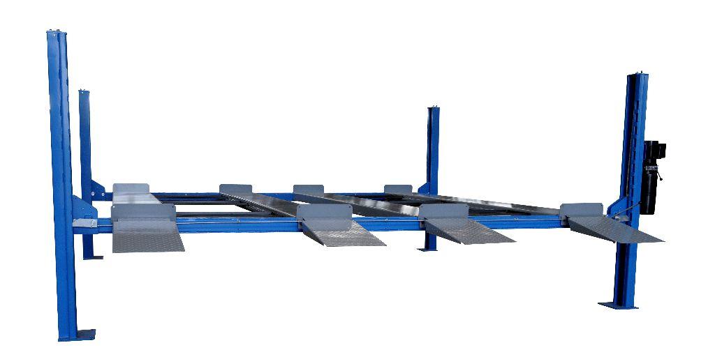 AAQ Autolift 4 Poist Car Hoist AL10000TSWX Side by Side Storage