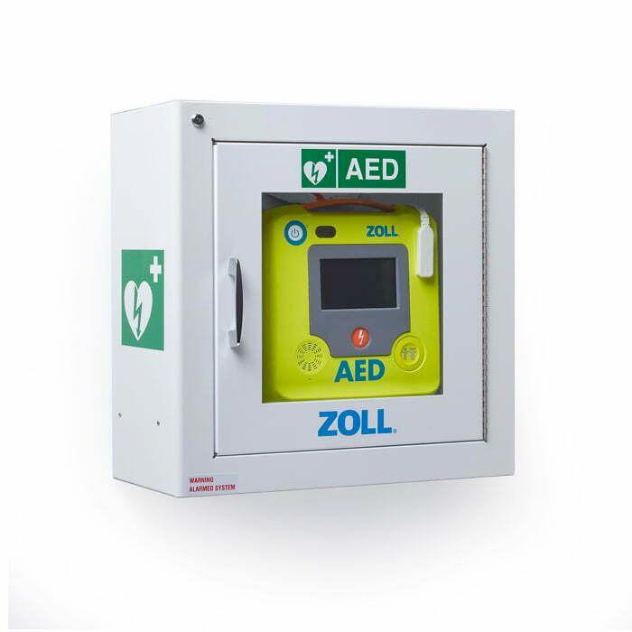 ZOLL AED 3 Wall Mount Cabinet – Alarmed for sale from Priority First ...