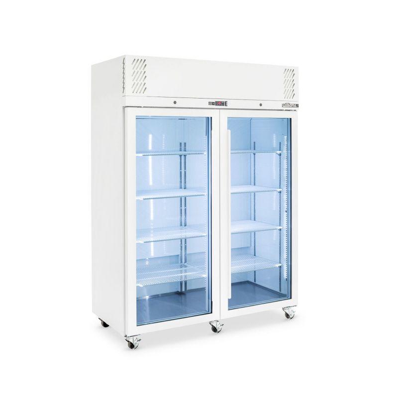 William Glass Door Upright Fridge / Freezer | Diamond D2 for sale