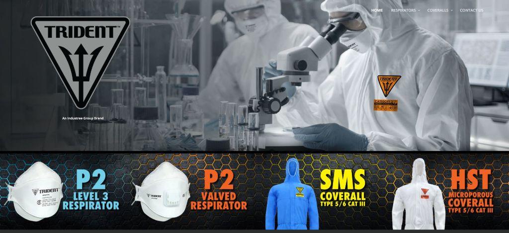 trident p2 respirator