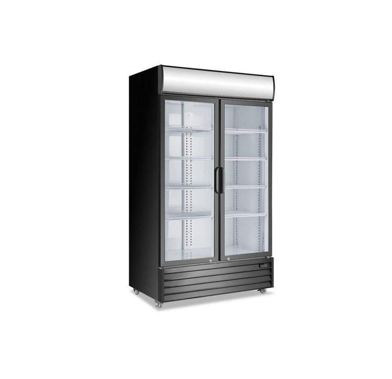 Atosa P1000WBA 2 Glass Door Bottom Mount Display Fridge for sale from