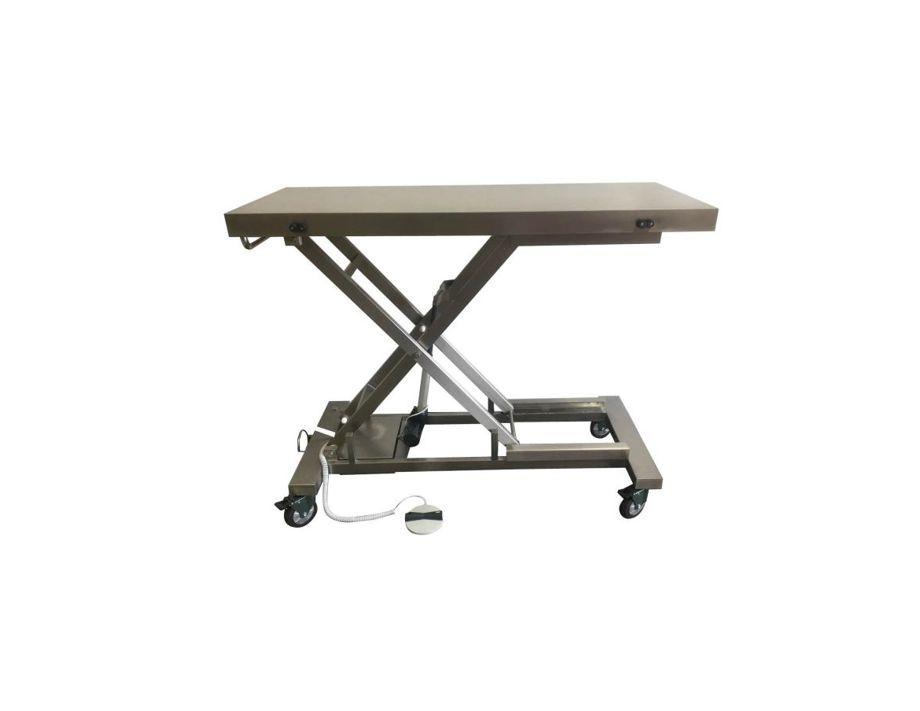 Gvp Mobile Transport Trolley Veterinary Scissor Lift Trolley For Sale