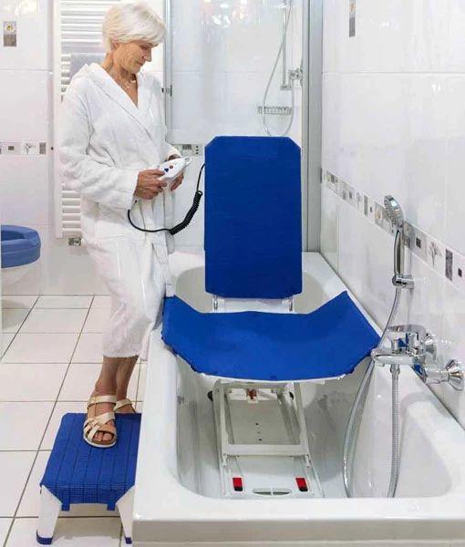 Bellavita Bath Lift  Auto Bath Tub Chair Seat Lift for sale from Mobility  Caring - MedicalSearch Australia