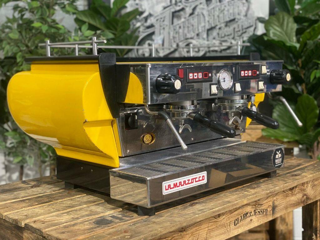 La Marzocco LA MARZOCCO FB70 2 GROUP YELLOW ESPRESSO COFFEE MACHINE for