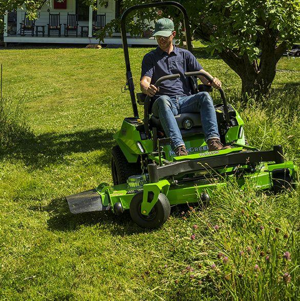 Conquest SDM48 Ride-On Electric Zero Turn Mower - Rear Discharge
