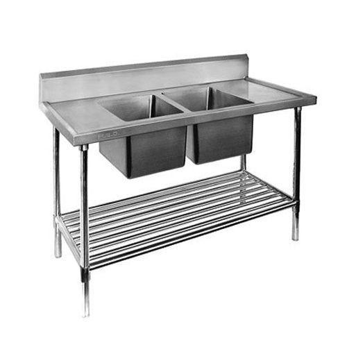Sink Bench With Pot Undershelf | Double Centre | DSB7-2100C/A