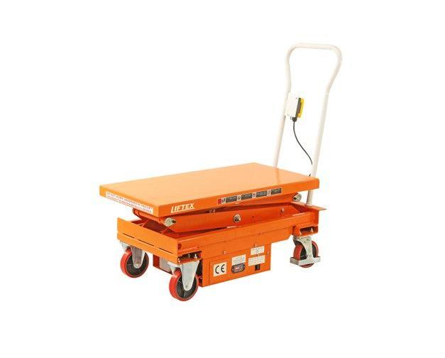 Liftex Electric Scissor Lift Trolleys 520x1010 (500kg capacity) for ...