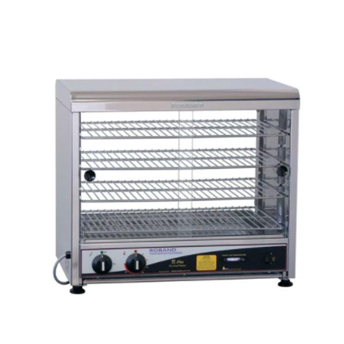 Roband Pie Warmer Curved Top with Glass Doors 50 Pie ROPW50