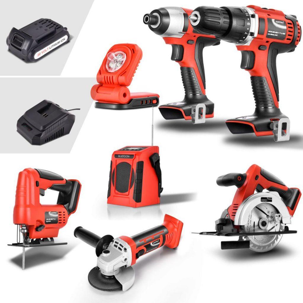 Matrix Battery Cordless Hammer Drill Angle Grinder Circular Saw Power Tool for sale from