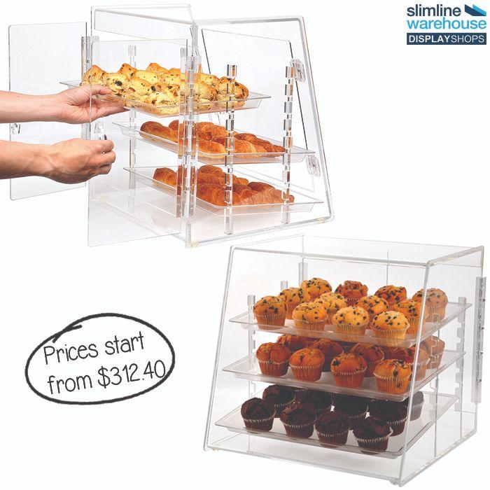 Acrylic Bakery Pastry Display Case Stand Cabinet Cakes Donuts Cupcakes  Pastries | eBay