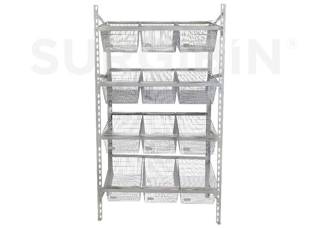 SURGIBIN IV FLUID BAG RACK