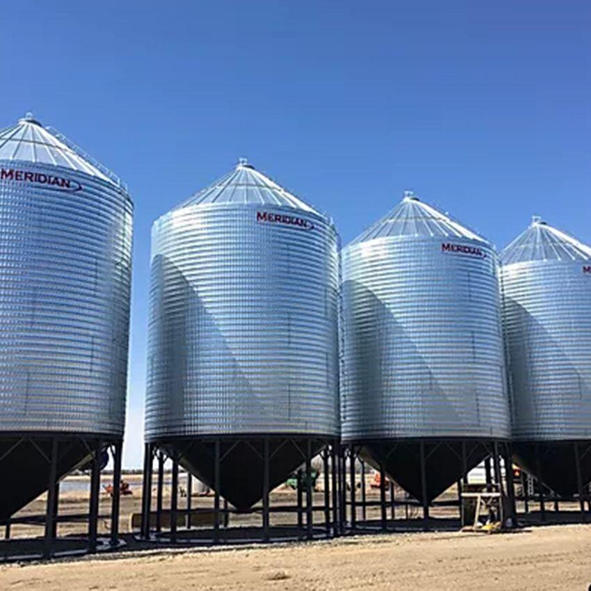 Double Corrugated Cone Bottom Silos