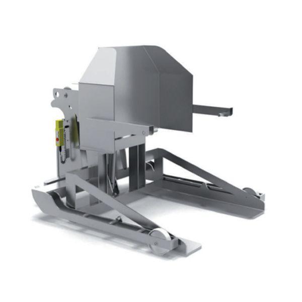 Electromanual Straddle Legs Bin Tipper | EBT 10S