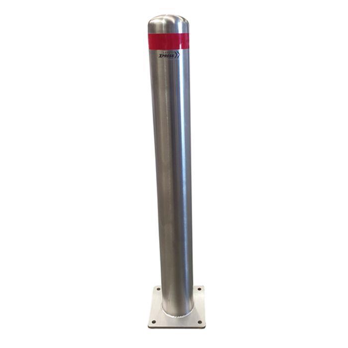 Safety Xpress 114MM Surface Mount Stainless Steel Safety Bollard for