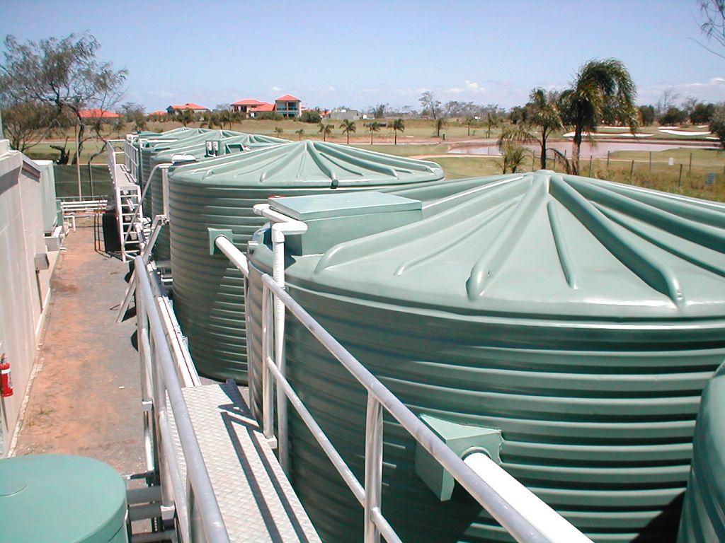 Ozzi Kleen Permanent Poly Tank Sewage Treatment Systems