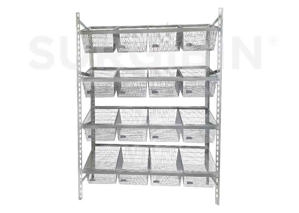SURGIBIN IV FLUID BAG RACK