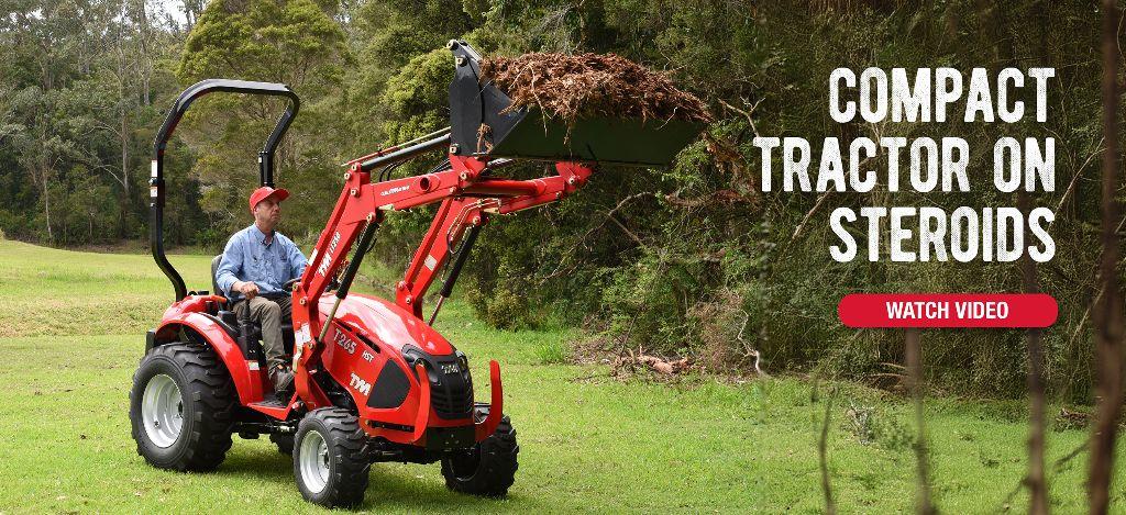 Compact Tractor 24.5hp | T265 HST 4WD ROPS