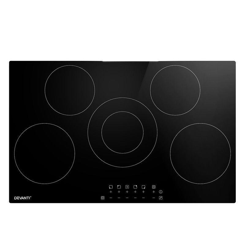 devanti 90cm ceramic cooktop