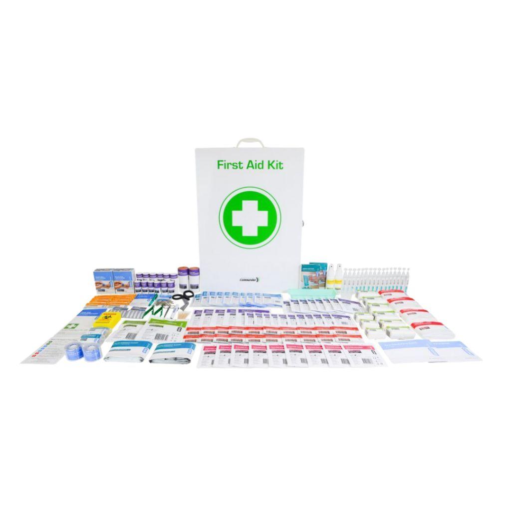 Coast Sports Medical Supplies Large First Aid Kit Metal 280 pcs