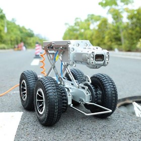 Robotic Crawler Sewer & Drain Inspection Camera System | S300EHD 