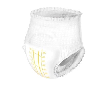 Incontinence Pants | Abena Pants S2 Yellow 1900ml 60-90cm 1 Pack