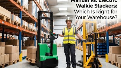 Manual vs Electric Walkie Stackers: Which Is Right for Your Warehouse?