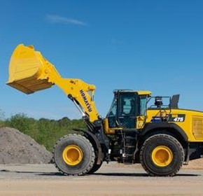 30% More Fuel Efficiency for Operators with Komatsu’s new WA475-10 Wheel Loader