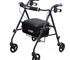 Ultra Light Mobility Rollator Wheelie Walker 113 kg | Eggplant Airgo 