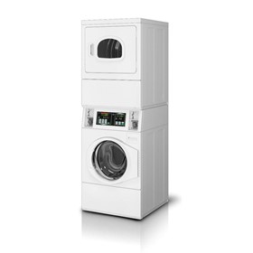 Electronic Coin Operated Front Load Stack Washer Dryer | STENXA,STGNXA